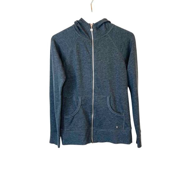 VICTORIA'S SECRET Angel Wings Zip-up Hoodie in Gray Women's Size Small - Picture 2 of 11